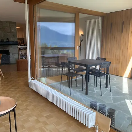 Spacieux De 4,5 Pieces Avec Vue Sur Les Alpes Apartment Crans-Montana